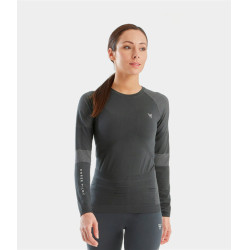 T-shirt Optimax Horse Pilot femme Iron Gris T-shirt Optimax Horse Pilot femme Iron Gris