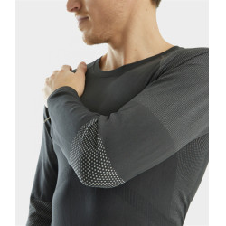 T-shirt Optimax Horse Pilot heren Ijzer Grijs