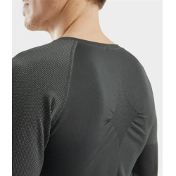 T-shirt Optimax Horse Pilot homme Iron Gris