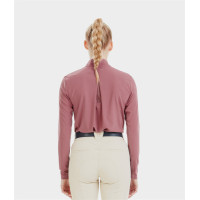 T-shirt Sunrise Horse Pilot dames Donkerroze