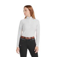 T-shirt Suntech Horse Pilot femme Blanc