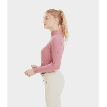 T-shirt Suntech Horse Pilot femme Rose mesa