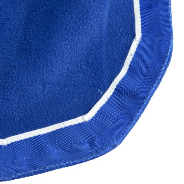 Finn-Tack Pro fleece deken met voering van netstof Blauw / blauw
