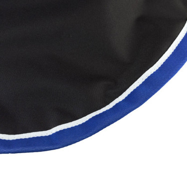 Zadeldeken Enduran Finn-Tack Pro fleecevoering Zwart / blauw