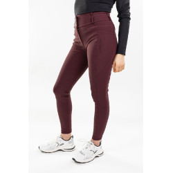 Pantalon équitation Luce Harcour Aubergine Bordeaux Pantalon équitation Luce Harcour Aubergine Bordeaux
