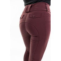 Pantalon équitation Ludivine Harcour Aubergine Bordeaux
