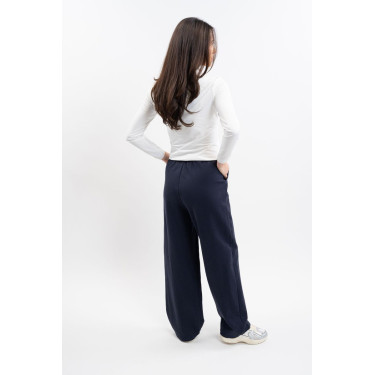 Broek Pia Harcour Marine Marineblauw