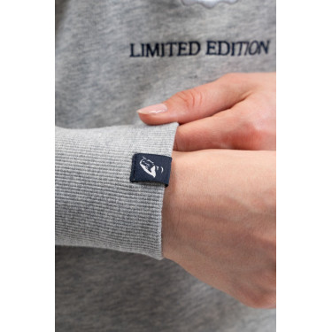 Sweat Unisex Galopea Harcour Gris chiné