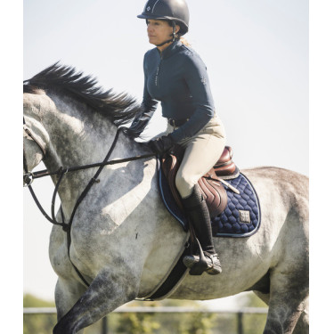 Zadeldek Horse Pilot Marine / blauw bewolkt