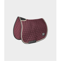 Tapis de selle Horse Pilot Bordeaux / noir