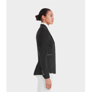 Wedstrijdjas Aeromade Horse Pilot dames Zwart zwart logo