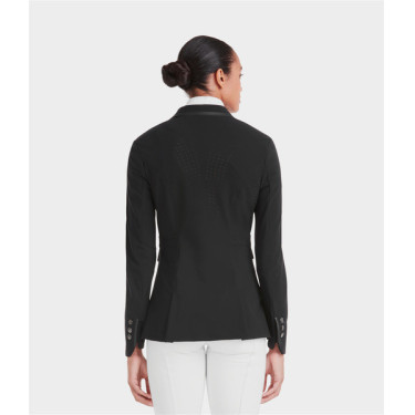 Wedstrijdjas Aeromade Horse Pilot dames Zwart zwart logo