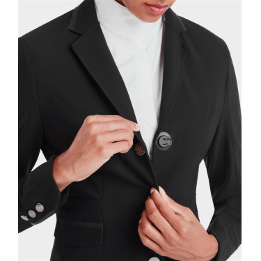 Veste de concours Aeromade Horse Pilot femme Noir logo noir Veste de concours Aeromade Horse Pilot femme Noir logo noir