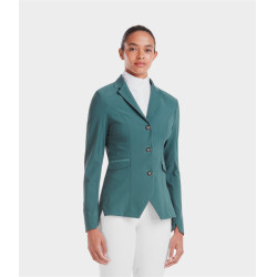 Veste de concours Aeromade Horse Pilot femme Balsam green logo vert Veste de concours Aeromade Horse Pilot femme Balsam green logo vert