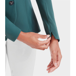 Veste de concours Aeromade Horse Pilot femme Balsam green logo vert Veste de concours Aeromade Horse Pilot femme Balsam green logo vert