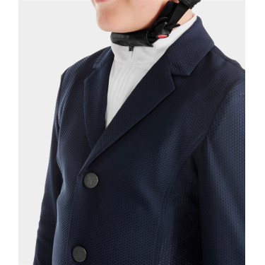 Veste de concours Aeromesh Horse Pilot garçon Marine Bleu marine