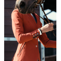 Veste de concours Aerotech Horse Pilot femme Terracotta Orange Veste de concours Aerotech Horse Pilot femme Terracotta Orange