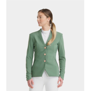 Veste de concours Aerotech Horse Pilot femme Smooth green Vert