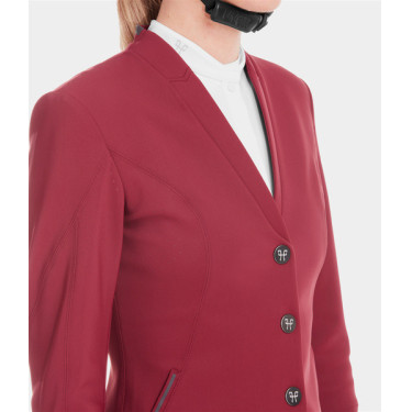 Veste de concours Aerotech Horse Pilot femme Rouge foncé