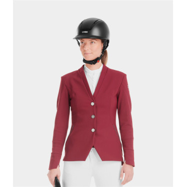 Veste de concours Aerotech Horse Pilot femme Rouge foncé