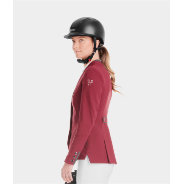 Veste de concours Aerotech Horse Pilot femme Rouge foncé