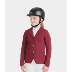 Wedstrijdjas Aerotech Horse Pilot meisje Donkerrood