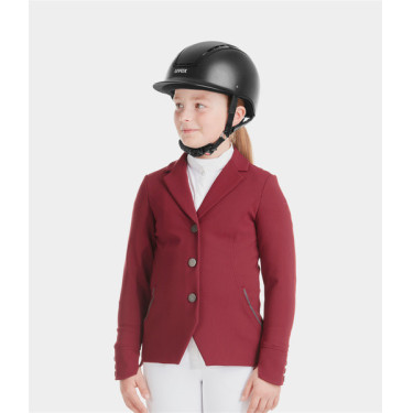 Wedstrijdjas Aerotech Horse Pilot meisje Donkerrood