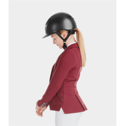 Wedstrijdjas Aerotech Horse Pilot meisje Donkerrood