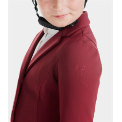 Wedstrijdjas Aerotech Horse Pilot meisje Donkerrood