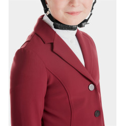 Wedstrijdjas Aerotech Horse Pilot meisje Donkerrood