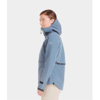 Elementjas Horse Pilot dames Blauw bewolkt