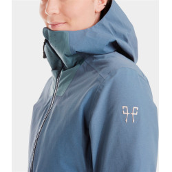 Elementjas Horse Pilot dames Blauw bewolkt