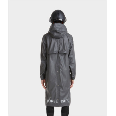 Lange waterdichte Raintech jas Horse Pilot dames Lange waterdichte Raintech jas Horse Pilot dames