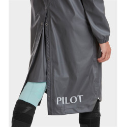 Veste Imperméable long Raintech Horse Pilot femme Iron Gris