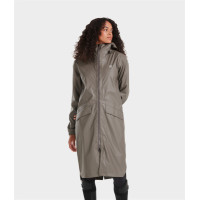 Veste Imperméable long Raintech Horse Pilot femme Café foncé