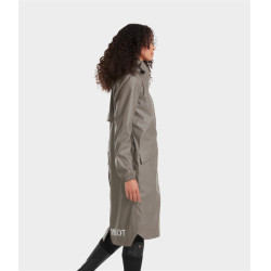 Veste Imperméable long Raintech Horse Pilot femme Café foncé Gris Veste Imperméable long Raintech Horse Pilot femme Café foncé Gris