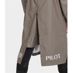 Veste Imperméable long Raintech Horse Pilot femme Café foncé Gris Veste Imperméable long Raintech Horse Pilot femme Café foncé Gris