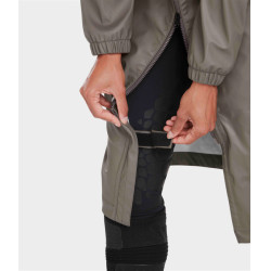 Veste Imperméable long Raintech Horse Pilot femme Café foncé Gris Veste Imperméable long Raintech Horse Pilot femme Café foncé Gris