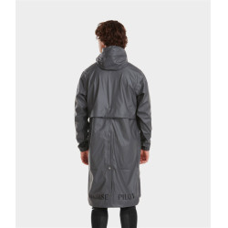 Lange waterdichte Raintech-jas Horse Pilot heren Ijzer Grijs Lange waterdichte Raintech-jas Horse Pilot heren Ijzer Grijs