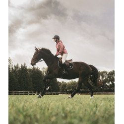 Waterdichte jas Raintech Horse Pilot dames Roze mesa