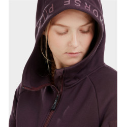 Veste polaire Pampa Horse Pilot femme Winetasting Violet
