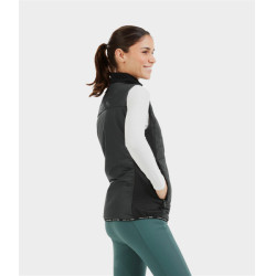 Mouwloos vest Horse Pilot dames Zwart