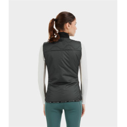 Mouwloos vest Horse Pilot dames Zwart