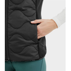 Mouwloos vest Horse Pilot dames Zwart