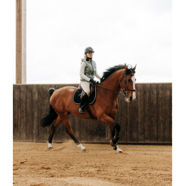 Veste sans manches Horse Pilot femme Smooth green Vert