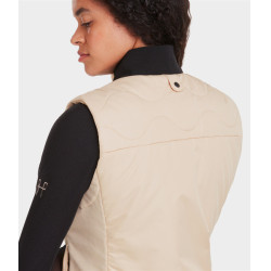 Mouwloos vest Horse Pilot dames Latté Bruin