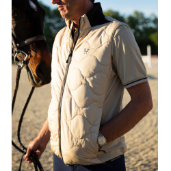 Veste sans manches Horse Pilot homme Latté Marron
