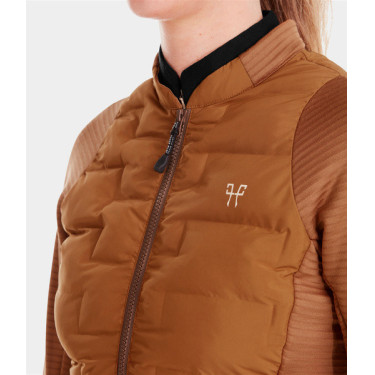 Stormjas Horse Pilot dames Goudbruin