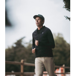 Stormjas Horse Pilot heren Zwart