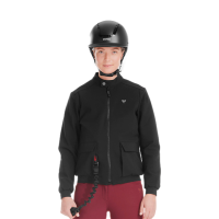 Veste Teddy Horse Pilot femme Noir